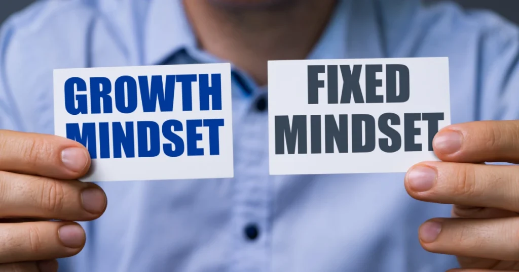 chris spurling mindset for growth comparing growth mindset and fixed mindset choices