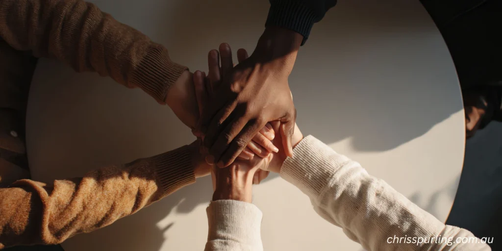 Service and connection strengthening Christopher Spurling Purpose through contribution