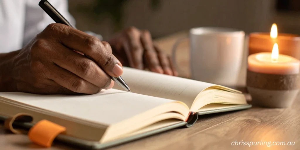 Christopher Spurling self-awareness supported by reflection, journaling, and intentional self-observation