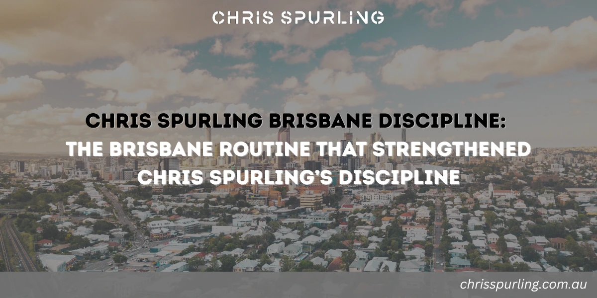 Chris Spurling Brisbane discipline