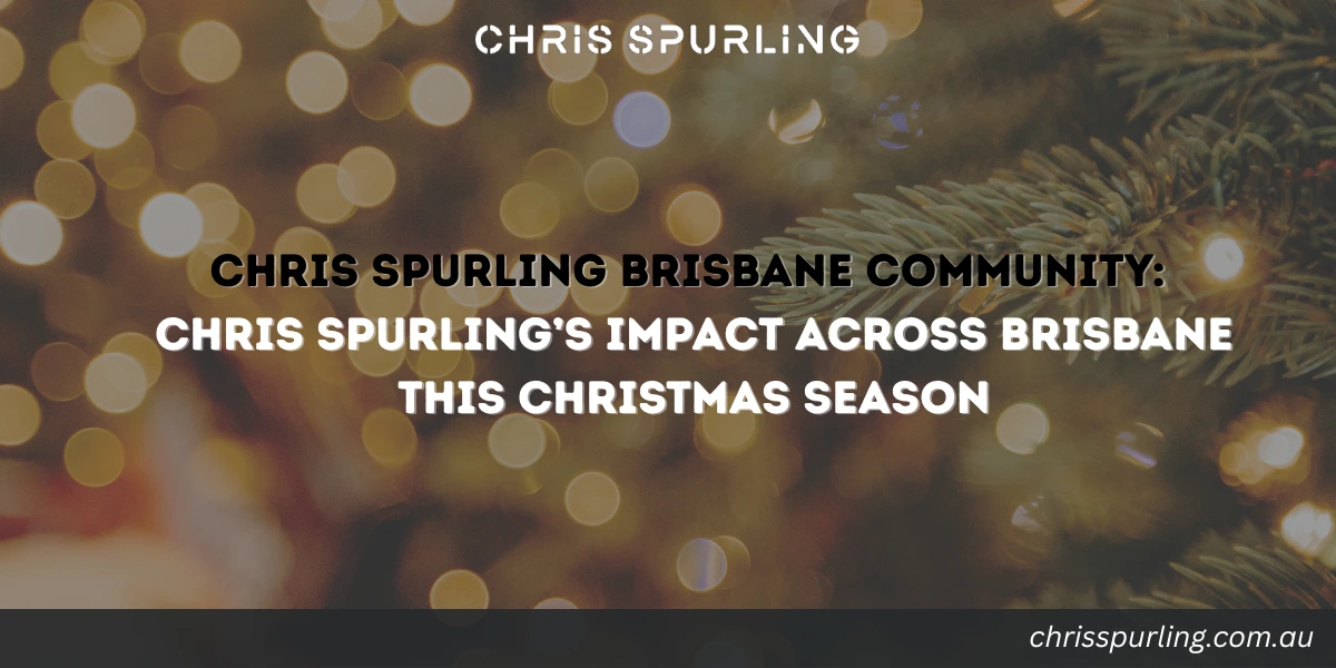 Chris Spurling Brisbane Community impact across the Christmas season