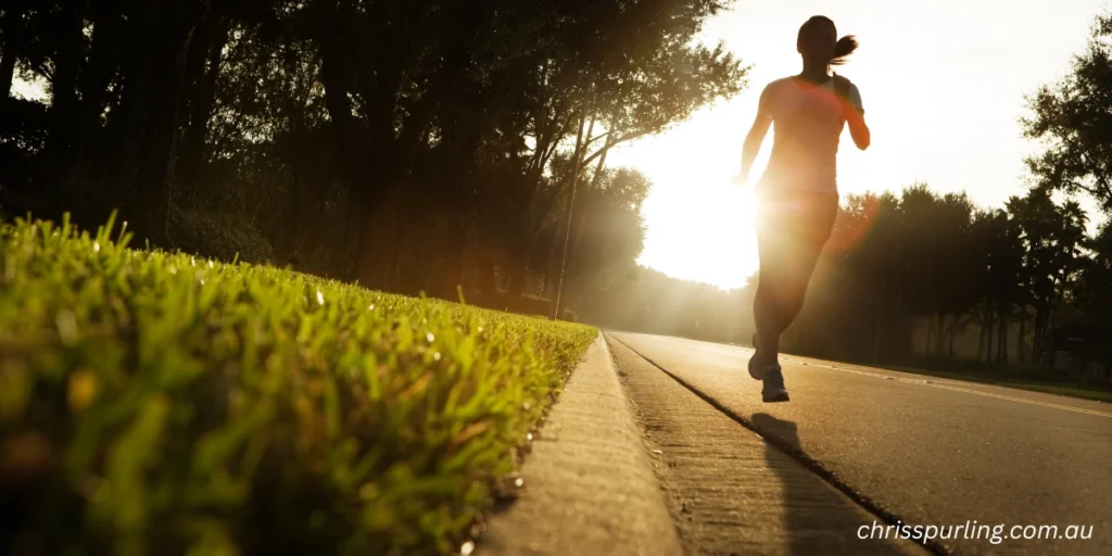 Christopher John Spurling Strength developed through consistent running and physical discipline